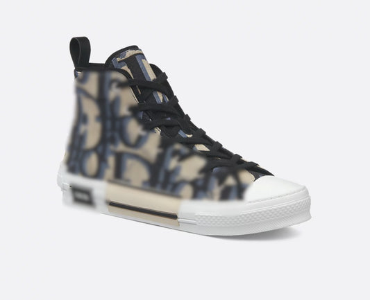 Black blue beige Adore hightop